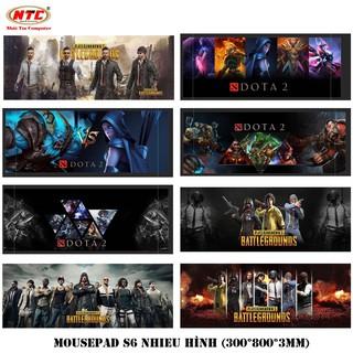 [Mã ELMS10 giảm 6% đơn 50K] Tấm lót chuột và bàn phím chơi game NTC S6 / S12 hình Game ngẫu nhiên - Loại Mousepad Speed