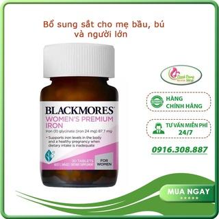 Viên sắt bầu blackmores IRON 30 viên date xa