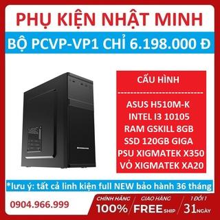 Bộ máy tính PC văn phòng, học tập, làm việc online, gaming H510 + i310105 + 8gb ram GIÁ SIÊU SỐC Mới 100% bh 3 năm