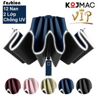 Dù Ô Tô Gấp Ngược Tự Động Đóng Mở 2 Chiều ( Size Lớn 10 - 12 Nan, Che mưa Xe Hơi, Chống Nắng Ngoài Trời gấp gọn UV...)