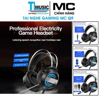 [CHÍNH HÃNG] MC-Q9 - Tai Nghe Gaming Chuyên Nghiệp Âm Thanh Nổi Hifi 7.0 Có Mic Chống Ồn