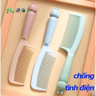 Lược chải tóc tay cầm hình thu dễ thương chống tĩnh điện