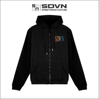 Áo Khoác Hoodie Zip BarCode Unisex Nam Nữ Form Rộng Local Brand SDVN