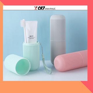 Hộp Đựng Bàn Chải Đánh Răng Mang Đi Du Lịch Hàng Cao Cấp 2 in 1 Cực Kì Tiện Dụng -Kích Thước 19.5x5.5x3 Cm 88077