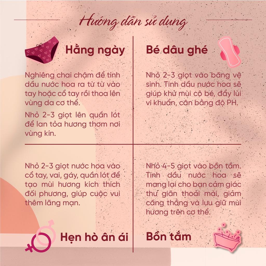 Cách sử dụng nước hoa vùng kín như thế nào?