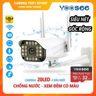 Camera IP YooSee Ngoài Trời W26S FHD 1080 Tiếng Việt + Thẻ Nhớ 32Gb Yoosee