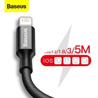 Dây cáp sạc / truyền dữ liệu Baseus USB cho IPhone 13 pro Max XS Max XR X 8 7 6 6S 5S