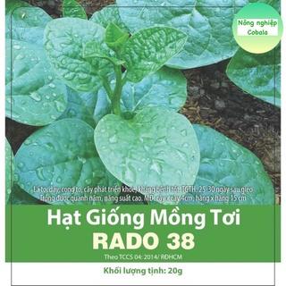 Hạt Giống Mồng Tơi Cao Sản 20gr