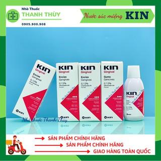 𝗠𝗔𝗗𝗘 𝗜𝗡 𝗦𝗣𝗔𝗜𝗡 Nước Súc Miệng KIN GINGIVAL [Chai 250ml] - Sát Khuẩn Miệng Họng Ngăn Ngừa Viêm Nướu, Sâu Răng, Mảng Bám