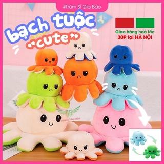 Bạch tuộc cảm xúc , thú bông 2 mặt mini cute, tuột hàn quốc khổng lồ cỡ lớn siêu mịn