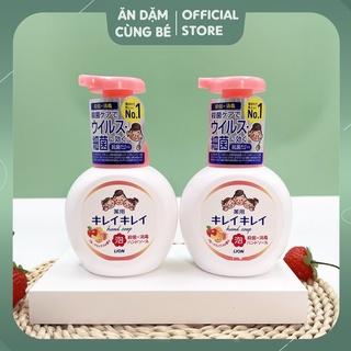 Nước rửa tay tạo bọt LION Nhật Bản cho bé và gia đình 250ml chính hãng 42733