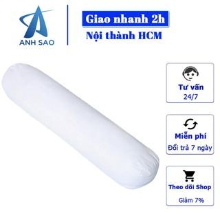 Ruột Gối ôm ép hơi Ánh Sao 35x100cm - Gòn bông nhân tạo, có dây khóa kéo