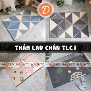 THẢM chùi chân THẢM lau chân hoa văn hiện đại [Giảm giá xả hàng] - TLC 1