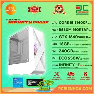 [Mã 1512ELSALE0 giảm 5% đơn 400k] PC GAMING GEMINI III ( CORE I5 11400F / B560 / GTX1660S / 16GB / 240GB )