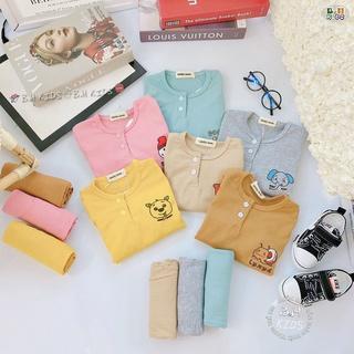 Bộ len tăm dài tay cho bé trai bé gái, quần áo thu đông thun len gân Minky Mom [Chất Cực Đẹp]