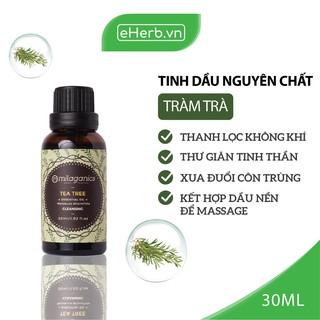 Tinh Dầu Tràm Trà Nguyên Chất Thơm Phòng, Đuổi Muỗi, Giảm Stress MILAGANICS 30ml (Chai)