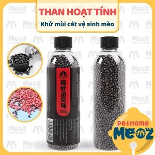 [Mã PET50K giảm 8% - tối đa 50K đơn 250K] Hạt khử mùi cát mèo - Viên than hoạt tính khử mùi cát vệ sinh mèo | MeoZ Pet