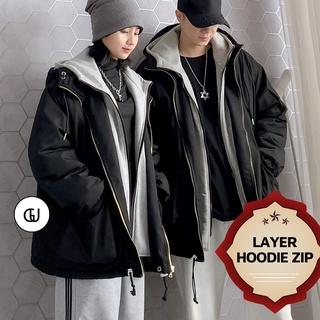 áo khoác hoodie zip nam nữ