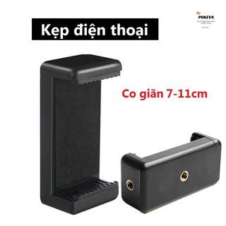 Đầu kẹp điện thoại cho Tripod - Gậy tự sướng kích thước 7.5-11cm