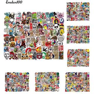 Set 100 sticker dán trang trí xe hơi