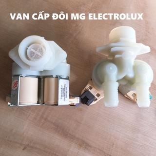 Van cấp nước máy giặt Electrolux hai cổng [LOẠI TỐT] Van cấp đôi máy giặt Electrolux, van điện từ máy giặt Electrolux