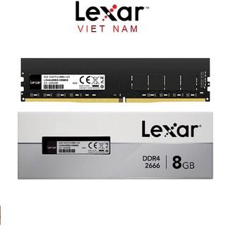 Ram Lexar DDR4 8GB bus 2666 / 3200 MHz Lắp PC