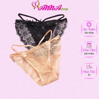 Quần lót nữ sexy ren kiểu cao cấp, trẻ trung, thoải mái, thoát mát (MS 03006) Anna Shop