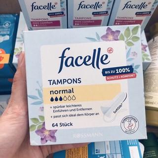 [Bạn mới nhập COSHBM -50% đơn 0Đ] Băng vệ sinh Tampon Facelle đầy đủ size