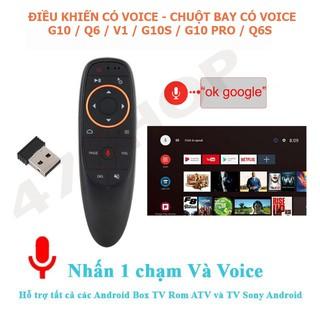 Điều khiển Chuột bay tìm kiếm giọng nói Air Mouse Remote Voice G10 / Q6 / V1