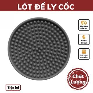 Đế lót ly cao su PVC lót cốc đa năng chất lượng miếng lót ly chống trượt dễ dàng sử dụng và vệ sinh bảo hành 1 đổi 1