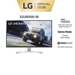 [Mã ELMALL51 giảm 5% đơn 300K] Màn Hình LG 32UN500-W UHD 4K 31.5'' VA HDR Loa 5W - Hàng Chính Hãng