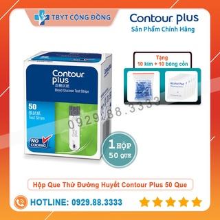 [Bạn mới nhập COSHBM -50% đơn 0Đ] QUE THỬ ĐƯỜNG HUYẾT CONTOUR PLUS (50 que,100 que,150 que)