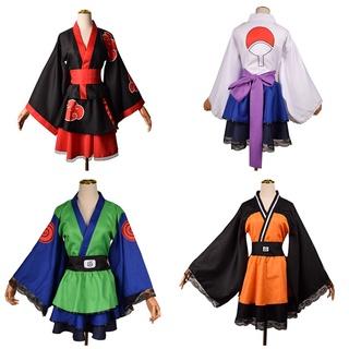 Mới Bộ Đồ Kimono Hóa Trang Nhân Vật Sasuke Kakashi Hinata g