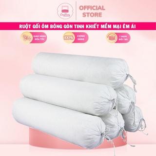 Ruột gối ôm bông Gòn tinh khiết ép hơi (35cm x 100cm) - 10 Mẫu Mới Hot Nhất