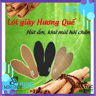 ( Lẻ Giá Sỉ ) Lót Quế, Lót Khử Mùi Hương Quế, Lót Giày Nam Chống Hôi Chân