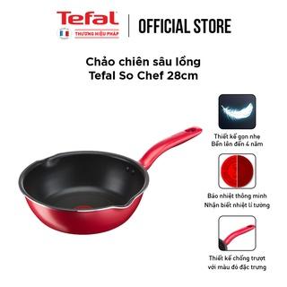 [LIFEMC11BPC -8% đơn 350K] Chảo chiên lòng sâu - Tefal So Chef 28cm