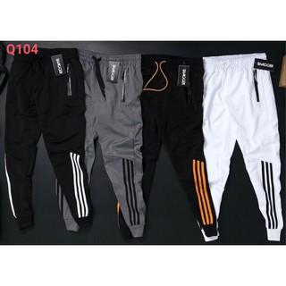 <FREE SHIP> Quần jogger thể thao nam vải thun nỉ dây kéo túi, co giãn, mềm mịn y ảnh