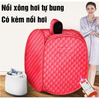 Lều Xông Hơi Kèm Nồi Xông Tại Nhà Sau Sinh Lều Xông Hơi Sau Sinh Trị Cúm Tự Bung Nồi Hơi Cao Cấp Dung Tích 2L TN01