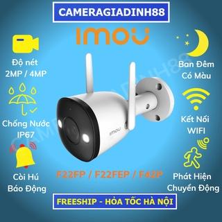 Camera Wifi IMOU Ngoài Trời, Camera có Màu ban đêm F22P, F22FP, F22FEP 2M 1080P Full HD Chính Hãng Dahua 24TH