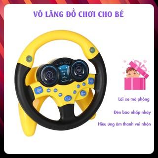 Vô lăng đồ chơi cho bé có nhạc, có đèn – Vô lăng gắn xe ô tô, xe hơi kèm âm thanh vui nhộn cho trẻ em DC013