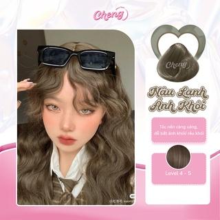 [Mã SKAMFM0612M giảm 15% đơn 100K] Thuốc Nhuộm Tóc Màu NÂU LẠNH ÁNH KHÓI Không Tẩy | Chenglovehair, Chenglovehairs