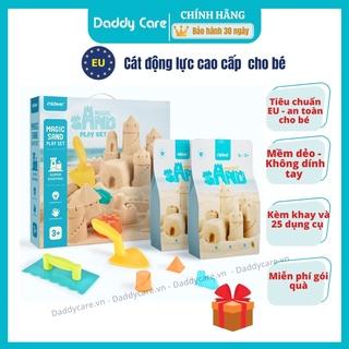 Cát động lực cho bé kèm khuôn chính hãng Mideer Magic Sand Play Set Kinetic sand bộ đồ chơi cát động lực phao chơi 1kg