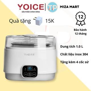 Máy làm sữa chua tự động YOICE Y-SA12, dung tích 1.0 lít, làm kem và sữa chua, sử dụng khay inox 304