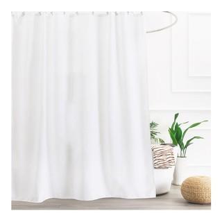 Rèm phòng tắm Trắng trơn 180cm x 180cm Loại 1 ( Kèm Ảnh thật )