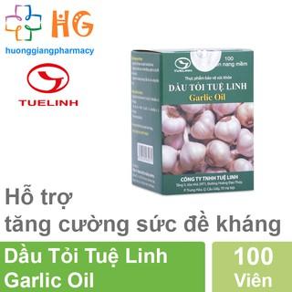 Dầu Tỏi Tuệ Linh Garlic Oil - Giảm mỡ máu, tăng sức đề kháng ( Lọ 100 viên )