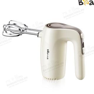 Máy đánh trứng mini cầm tay Bear, máy đánh kem trứng đa năng, tích hợp 5 chế độ que đánh inox chống gỉ thiết kế gọn nhẹ