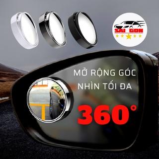 Gương cầu lồi ô tô 360 độ, gương xóa điểm mù, có thể điêu chỉnh góc quan sát 360 độ giúp bạn lái xe tự tin và an toàn