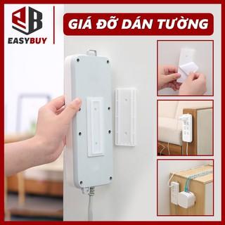 Miếng Dán Tường Treo Ổ Cắm Điện, Modem Wifi/ Giá Đỡ Treo Tường Cố Định Ổ Cắm Điện