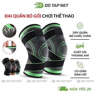 Đai Quấn Bảo Vệ Đầu Gối, Bó Gối Thoáng Khí, Đai Bảo Vệ Khớp Gối, Chơi Thể Thao, Vận Động