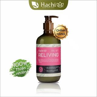 Dầu gội cao cấp HACHI VIETNAM Reliving (SHAMPOO) 500g (hồng) tinh chất bưởi đào với tinh dầu vỏ bưởi the the[chính Hãng]